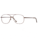 Calligraphy Collections Howard SESC HOWA00 Single Vision Prescription Eyeglasses - Brown SESC HOWA006045 BN