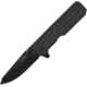 Camillus Knives Choff Framelock GFN Folding Knife, 2.75 black titanium coated 3Cr13 stainless blade, Black glass filled nylon handle, 19395