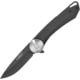 Camillus Knives Cirque Linerlock Black Folding Knife, 2.75" black Carbonitride Titanium coated AUS-8 sta, Black G10 handle, 19640