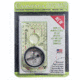 Cammenga Destinate Phosphorescent Protractor Compass - Northern Hemisphere , Clam Shell, Green, D3-PCS