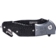 Campco Humvee Recon Folding, Plain/Serrated, Black Stainless Steel Blade, Black/Gray Handle, 167696