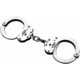 Campco UZI Handcuffs, Silver, Steel, UZI-HCEU-SC-NIJ