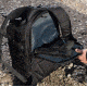 Cannae Legion Elite Day Pack w/ Helmet Flap, Black, Medium CPG-BP-LEGELT-M-B