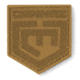 Cannae Logo Velcro Patch, Coyote, Large CPG-ACS-CLP-L-C