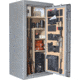 Cannon Safe Series 23 Fireproof 24 Gun Safe, 60x30x24in - Hammertone, Gray/Chrome CA23-H2FDC-13