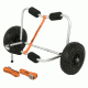 Carlisle Oar Canoe,Kayak Cart Silver,Black 0113322716