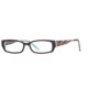 Carmen Marc Valvo CM Mona SECM MONA00 Bifocal Prescription Eyeglasses - Brown Jade SECM MONA005035 BN