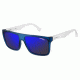 Carrera 5039/S Sunglasses CA5039S-0ZE3-XT-5816 - Matte Blue/White Frame, Blue Sky Miror Lenses, Lens Diameter 58mm, Distance Between Lenses 16mm