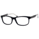 Carrera 6196 Bifocal Prescription Eyeglasses CA6196-0RVU-5216 - Black / Black Crystal Frame, Lens Diameter 52mm, Distance Between Lenses 16mm
