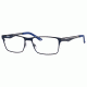 Carrera 7584 Single Vision Prescription Eyeglasses CA7584-05R1-5617 - Semi Matte Blue Frame, Lens Diameter 56mm, Distance Between Lenses 17mm