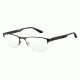 Carrera 8821 Eyeglass Frames CA8821-010G-5318 - Matte Black / Black Frame, Lens Diameter 53mm, Distance Between Lenses 18mm