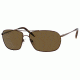 Carrera Overdrive/S Sunglasses OVERDS-6ZMP-VW-6014 - Shiny Bronze Frame, Dark Brown Polarized Lenses, Lens Diameter 60mm, Distance Between Lenses 14mm
