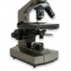 Carson 100-1000x Table Top Microscope w/Universal Smartphone Adapter for Microscopes, Black/Gray, MS-100SP