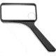 Carson 2x Rectangular Handheld Magnifier w/4.5x Spot Lens, Black, Small, SV-XP