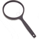 Carson 2x4 Oversized Handheld Magnifier w/ 3x Spot Lens, Black, Small, DS-44GL