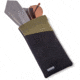 Carson Eyeglass Pouch w/Built-in Microfiber Cloth, Black/Olive, 6.7x7.6in, EC-10BKOL