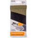 Carson Eyeglass Pouch w/Built-in Microfiber Cloth, Black/Olive, 6.7x7.6in, EC-10BKOL