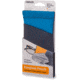 Carson Eyeglass Pouch w/Built-in Microfiber Cloth, Grey/Blue, 6.7x7.6in, EC-10GYBU