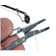 Carson Fishn Grip 4x Magnifier w/Attached Precision Tweezers, Hook Cleaner, and Line Cutter OD-99
