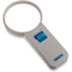 Carson Illuminated Handheld Magnifier, 4x Power, 3in Aspheric LED Lighted, Ivory/Blue, Small, SV-40