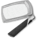 Carson LED Lighted Folding Rectangular Magnifier, 2.5x Power, Silver/Black, Small, MJ-30