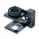 Carson LinenTest/Loupe Lighted Foldout Compact Magnifier Loupe, Black, Pack of 6 LT-10MU