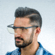 Carson Magnifying Hobby Glasses, 1.8x Magnification, Black, 5.8 x 6.8 x 1.8 in, CP-12
