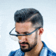 Carson Magnifying Hobby Glasses, 1.8x Magnification, Black, 5.8 x 6.8 x 1.8 in, CP-12