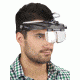 Carson MagniVisorDeluxe Hands-Free Magnifier Loupe, Black CP-60