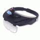 Carson MagniVisorDeluxe Hands-Free Magnifier Loupe, Black CP-60