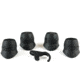 Carson ML-20 MagniLoupe 4-Piece Eye Loupe Set, 4.5x, 6.5x, 8x, 13x, Black/Grey, ML-20