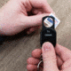 Carson Optical Pop Up Keychain Magnifier, 2.75in Overall, 7x Pop-Up Magnifier, GN-70