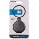 Carson Slide-OpenGlass Magnifier 4x w/Attached Case, Black, Small, GN-11