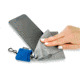 Carson Stuff-It Lens Cleaner, Cloth &amp; Pouch, Blue, 1.7 x 1.1 x 1.8 in, SN-40BU