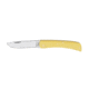 Case Sod Buster Jr Folding Knife, 2.8in, Tru-Sharp Stainless Steel, Skinner, Yellow Synthetic Handle, 00032
