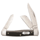 Case Black Canvas Laminate - Large Stockman Blade, 10375 SS, 23132