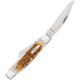 Case Large Stockman Amber Bone