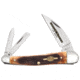Case Limited XX Edition Series XXXIII Barnboard Jig Burnt Brown Bone Seahorse Whittler (6355WH SS), 11758