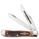Case Limited XX Edition Series XXXIII Barnboard Jig Burnt Brown Bone Trapper (6254 SS), 11751