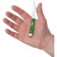 Case Peanut Green Synthetic Folding Knife, 2.88in Closed, Mirror Clip/Pen Blades, Green Smooth Synthetic Handle, 53393