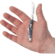 Case Small Congress Pocket Worn Gray Folding Knife, 3.13in Closed, Carbon Steel, Mirror Sheepsfoot/Pen Blades, Pocket Worn Crandall Gray Jigged Bone Handle, 58422