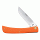 Case Smooth Orange Synthetic Handle Knife, Sod Buster Jr, 4137 SS 80502
