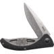 Case Harley TecX Framelock Folding Knife, 3in Stonewash SS Blade, Black G10 Handle With Stonewash SS Back Handle, Pocket Clip, Black, 52197