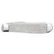 Case Mini Trapper Folding Knife Worry Less Pray More, 3.5 in, Tru-Sharp Surgical Steel, Embellished Smooth Natural Bone Handle, 60869