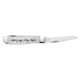 Case Mini Trapper Folding Knife Worry Less Pray More, 3.5 in, Tru-Sharp Surgical Steel, Embellished Smooth Natural Bone Handle, 60869