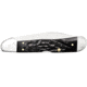 Case Rough Black Synthetic CopperLock Folding Knive, Surgical Steel Locking Wharncliffe Blade, Black Handle, 4.25in Closed, 18233