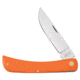 Case Sod Buster Folding Knife, 4.63 in, Tru-Sharp Surgical Steel, Smooth Orange Synthetic Handle, 80512