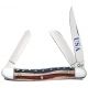 Case Star Spangled - Embellished Smooth Natural Bone Medium Stockman Blade, 6318 SS, 64136