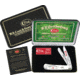 Case Trapper 125th Anniversary Folding Knife,Stainless Steel,Clip and Spey,White Pearl,Corelon Handle CA9254125WP