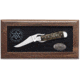 Case U.S. Army Commemorative - Embellished Smooth Natural Bone w/Green and Tan Color Wash RussLock Blade, 61953L SS, 15031